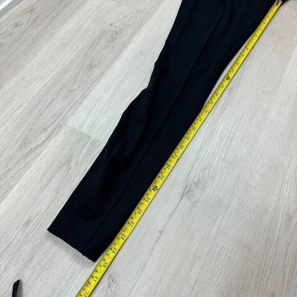 Polo Ralph Lauren High Waisted Pleated Legging Dress Pant Womens Small Black - Picture 5 of 5